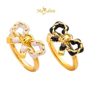 MASDORA 999 Gold Ring Rings Cincin Emas ~ Pretzel Ribbon Edition (EMAS 999/24K)