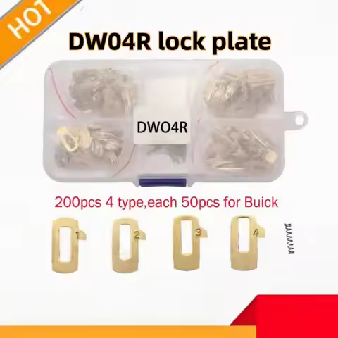200Pcs/lot DW04R Car Lock Plate Car Lock Repair Accessories Lock Read For Buick Excelle 1 2 3 4 type