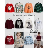 [Bibonkid] kids cotton t-shirt HM UK/US/JP/ES sizes from 1.5-2y to 8-10y