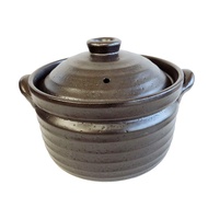 IH-compatible clay pot IH multi-cooker 4-cup rice cooker (double lid)