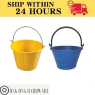 Cement Bucket Cement Pail Baldi Simen Carry Cement Sand Yellow