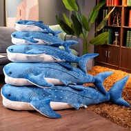 Large Whale Shark Plush Toy Cartoon Shark Blue Whale Children Pillow Doll