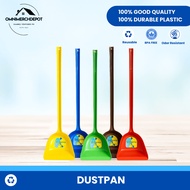 Heavy Duty Elegant Modern Dustpan Dust Home mates Colored plastic Dustpan good quality