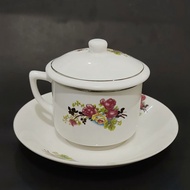 CLASSIC COFFEE CUPS/ FLOWER COFFEE CUPS OLD SCHOOL COFFEE CUPS/ CERAMIC CUPS/ FLOWER CUPS WARKOP CUP