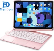 {hot} Touchpad Keyboard Case for New iPad Air 4/Air 5 10.9 Inch 2020 /2021(4th 5th Generation) Flip 