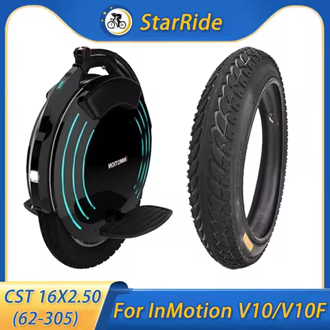 For Inmotion V10 V10F Rubber Original Tire 16 Inch 16x2.50 Unicycle Bike Foldable Bicycle Electric S