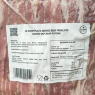 Original EL Primo Smoked Beef US Shortplate 500gr - Daging Sapi Asap