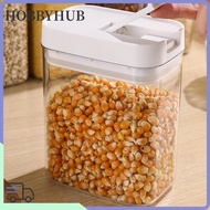 HOBBYHUB Food Storage Container, PET Transparent Cereal Storage Container, Food Storage With Lids 80