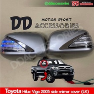 Side Mirror Cover Vigo Fortuner 2005 2006 2007 2008 2009 2010 2011 2012 2013 2014 Benz Pattern Color