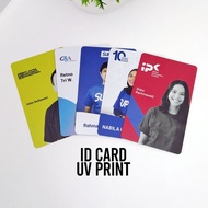 Custom UV ID Card Print, Employee ID Card, BPJS, My Pertamina