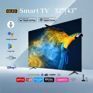 32 inch/43 inch Google TV QLED Smart TV Android TV 13.0 System LED TV Netflix Youtube Google Play