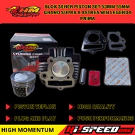 Grand Supra x Win Astrea 53mm Bore Up Racing Iron Casting Piston Block RIK HMoneRing