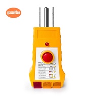 Outlet Tester for Grounding Products, Outlet Tester with GFCI, Electrical Receptacle Tester, Plug Te