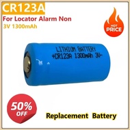 Lithium Manganese Battery 3V 1300mAh CR123A For Locator Alarm Non Rechargeable CR17335
