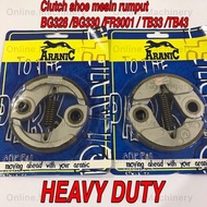 HEAVY DUTY Clutch Shoe ( MADE IN THAILAND ) mesin rumput BG328 tanika tanaka TL33 brush cutter ogawa BG330 Mitsubishi