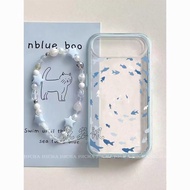 Aesthetic FishGirl Blue Case Redmi Note 15 Pro PLUS 5G Note 14 Pro+5G 13 5G 4G 8 9 10 Pro 12 Pro Plu