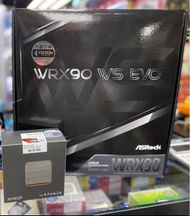 全新AMD Ryzen Threadripper PRO 7995WX+ASROCK WRX90 WS EVO 