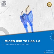 [JaVis] MICRO USB TO USB CABLE 2.0 MM 30CM HQ
