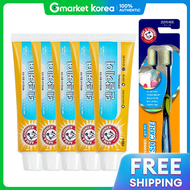 ARM & HAMMER | ยาสีฟัน Arm & Hammer ออริจินอล 150 กรัม 1 หลอด x5 + แปรงสีฟัน Fresh Care 2 หลอด