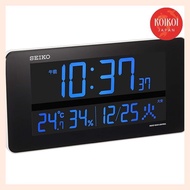 Seiko Clock DL208W SEIKO Seiko Clock Wall Clock Table Clock Dual Purpose Radio Wave Digital White