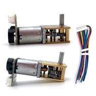 【Big savings】 Dc 3v/6v/12v N20 Gear Motor Mini Metal Encoder Gear Motor Gear Reduction Electric Moto