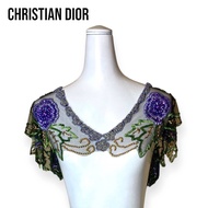 Christian Dior Vintage เสื้อคลุมไหล่งานปักวินเทจ