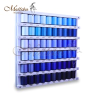 แท่นวางด้าย แท่นโชว์ด้าย แท่นเก็บด้าย แท่นวางหลอดด้าย 60 หลอด ของดีมีคุณภาพจากร้าน - MALLIKA THAI D