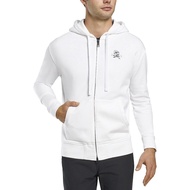 [iNTERWEAVE] G/FORE SKULL & T'S FULL ZIP HOODIE Hooded Jacket (White)