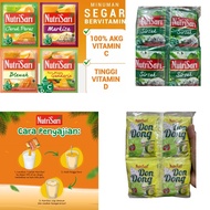 (BORONG) NUTRISARI 1 RENTENG / 10PCS PRODUCT INDONESIA / JERUK PERAWS FLORIDA ORANGE JUS NUTRI SARI 