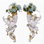 CT222G025 SOSHOKU แจกันนางฟ้าติดผนัง นางฟ้า แจกันดอกไม้ ตกแต่งผนัง Nordic