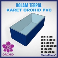 KOLAM TERPAL KARET ORCHID PVC / KOLAM TERPAL ORCHID / TERPAL KOLAM