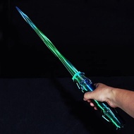 Real 3D Printing Cyberpunk Style Retractable Sword Rotating Carrot Laser Sword Toy Gravity Decompres
