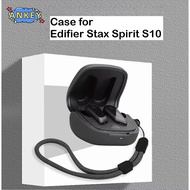 For Edifier Stax Spirit S10 Protective Case Nylon Lanyard Soft Cover Shells Washable Housing Anti Du