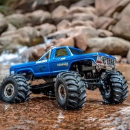 AQLKY Fms 1:24สูงสุด Smasher Rtr V2 Rc RTR รถระยะไกลควบคุมของเล่นปีนเขารถบิ๊กฟุตโมเดล Off-Road ของขว
