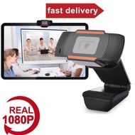 720p 1080p HD Webcam with Mic Rotatable PC Desktop Web Camera USB Video Call Web Cam For PC Computer Desktop Gamer Webcast