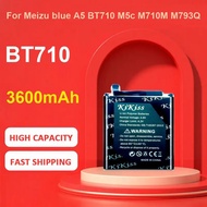 KiKiss Battery For Meizu blue A5 M5c M710M M793Q,BT710,3600mAh