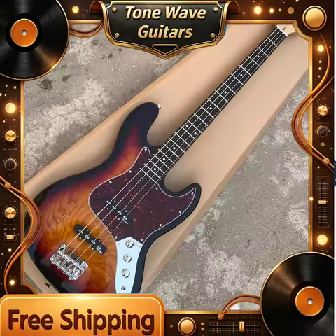 High Quality Limited Time Special Offer Special Offer Sunburst Jazz Bass Electric Bass J Pickups Ald