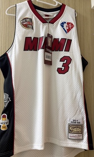 親筆簽名球衣 NBA 75 週年紀念 Miami Heat 熱火 Dwyane Wade 球衣