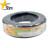สายไฟโซล่าเซลล์ STURN PV1-F ขนาด 1x4 SQ.MM. 0.6/1kV AC (1.5 kV DC) 90C Rated มาตราฐาน EN50618 สินค้า