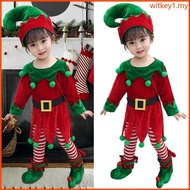 WIT Children Christmas Dwarf Accessories for Boy Girl Kids Christmas Elf Costume