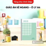 A4 size 120-page lined and lined lesson plan book