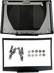 RGBBYTE Blue Logo LCD Back Cover & Front Bezel& Hinges Set G3 15 3590 for Dell G3 15 3500 Gaming Lap