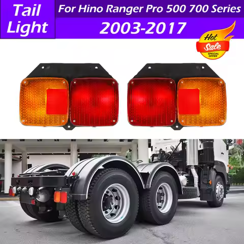 Car Rear Tail Light Brake Light Tail Lamp For Hino Ranger Pro 500 700 Series FC FD GD FG FL FM 2003 