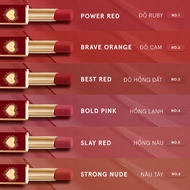 M.O.I Queen of Rose Lipstick Set - Long-Lasting Velvet Finish Hydrating Balm Formula Matte Finish -