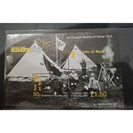 2007 Isle of Man Centenary of Scouting Mint MS stamp