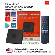 Android TV ATV Box 5GWIFI Bluetooth Smart TVBox Voice Control