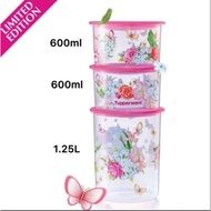 Tupperware one touch one set 3pcs