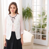 [CUMAR] Xiaoxiangfeng Beardless Sleeveless Vest White Pink