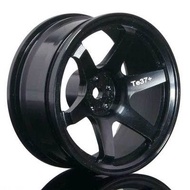 Aluminium TE37 Drift wheel for 1/10 RC Car 4 pcs for HSP 94123 / 94122 Sakura D3 / D4 Tamiya TT01