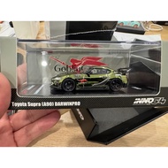 [Ready Stock Orphans] INNO 1/64 Toyota Supra A90 DARWINPRO, Goblink Joint Name, Army Green Valkyrie 